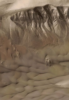 A Martian landscape